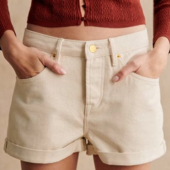 Sezane Niels denim shorts FR 36 US 4 - Picture 2 of 7